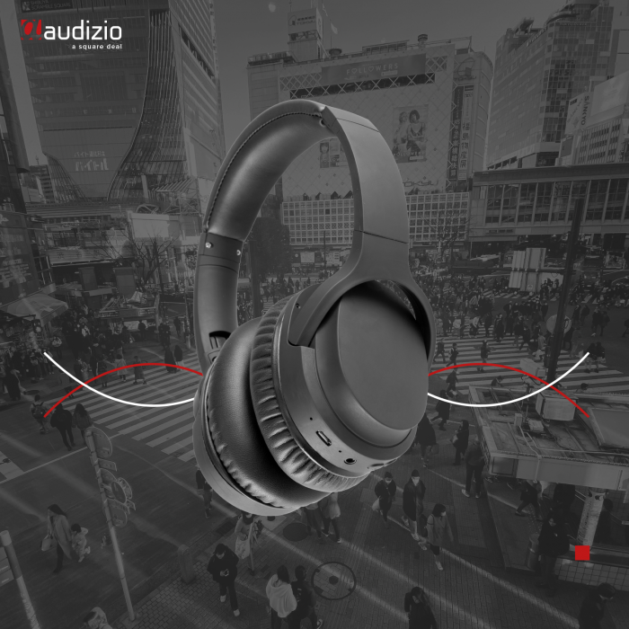 Audizio – Bezprzewodowe słuchawki BT z ANC ANC110 Audizio 10