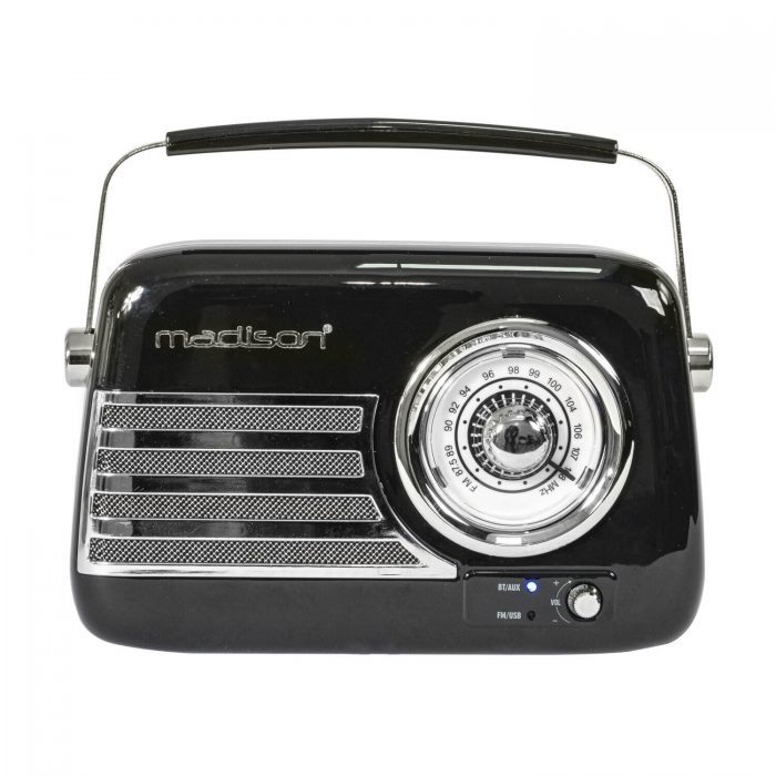 Madison – Radio FM Madison FREESOUND-VR40B BT USB akumulator czarne 8