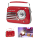 Madison – Radio FM Madison FREESOUND-VR40R BT USB akumulator czerwone 16