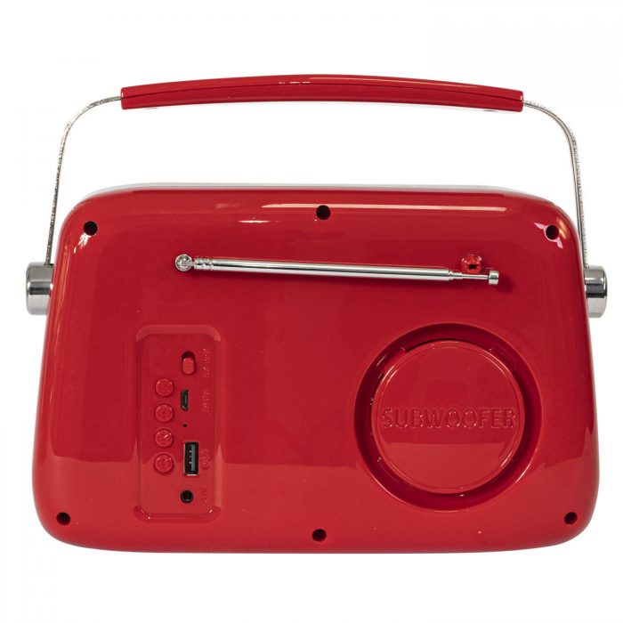 Madison – Radio FM Madison FREESOUND-VR40R BT USB akumulator czerwone 11