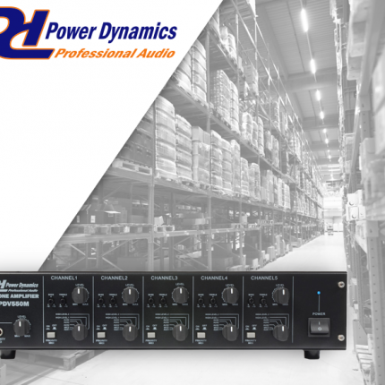 Power Dynamics – Pięciokanałowy wzmacniacz Power Dynamics PDV550M 3