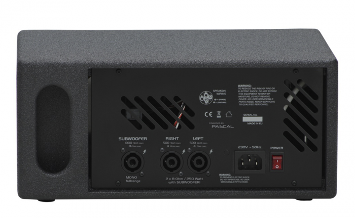 PASCAL SMD-1010R – 10 kanałowy powermikser 9