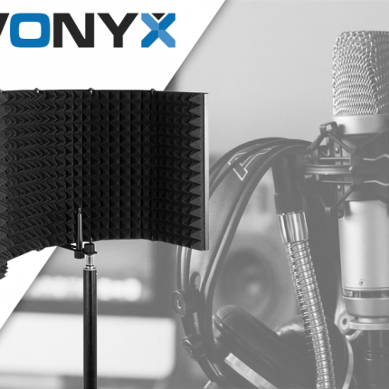 VONYX – Kabina akustyczna, Filtr odbiciowy mikrofonu MRF30 Vonyx 3
