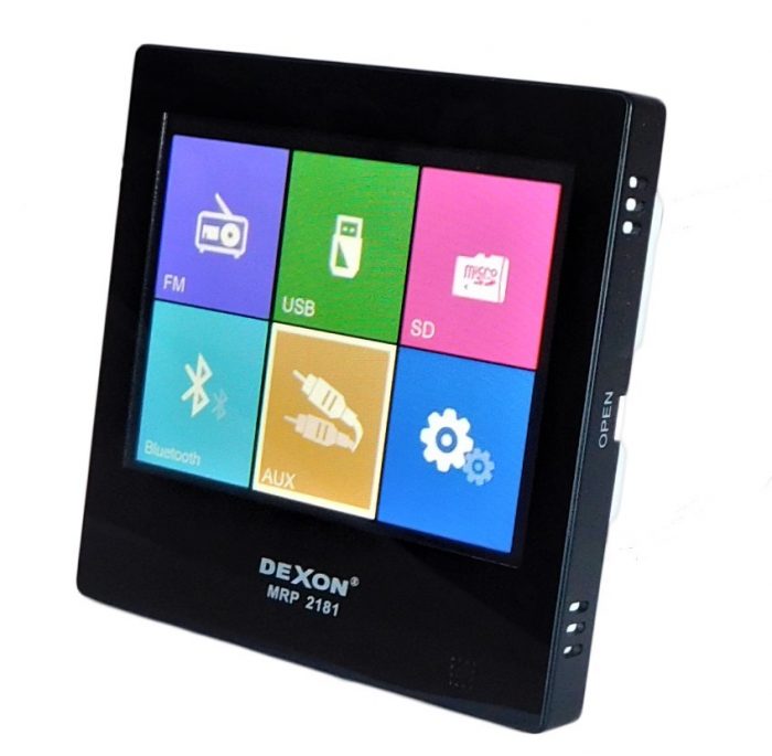 Dexon MRP 2181 + RP 93 – Zestaw nagłaśniający z Bluetooth/MP3/SD + karta SD 11