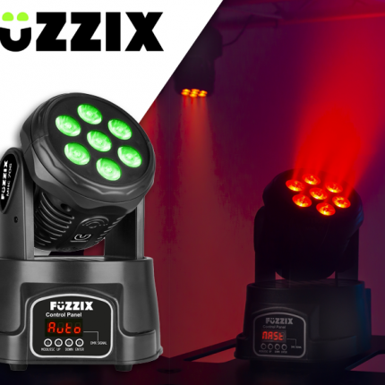 Fuzzix – Ruchoma głowa MHC706 7x6W RGBW Fuzzix 3