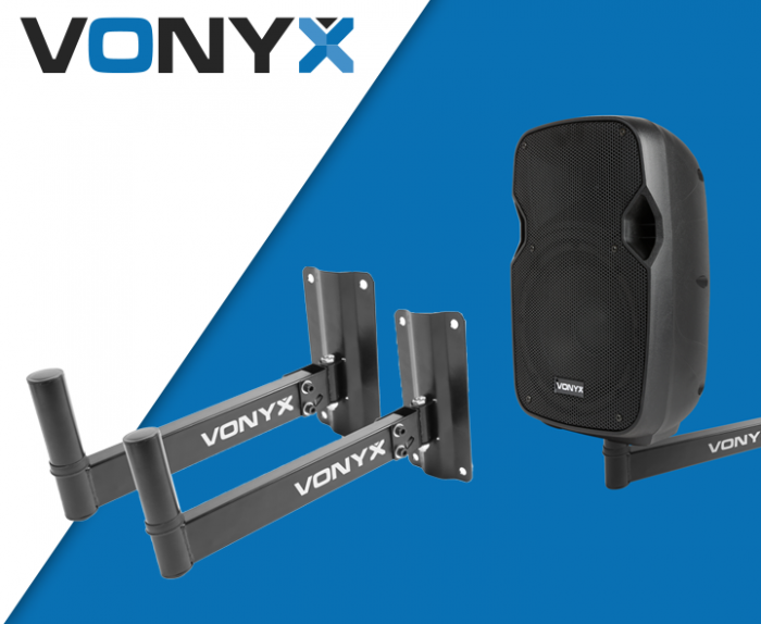 VONYX – Para statywów kolumnowych ściennych Vonyx WMS-02 11