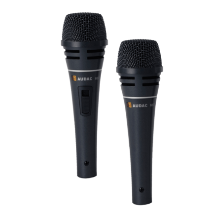 AUDAC M87 Professional handheld microphone Vocal microphone with switch