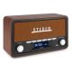 Audizio – Przenośne radio Audizio Foggia stereo z budzikiem DAB+ FM- 50W – brązowy 19