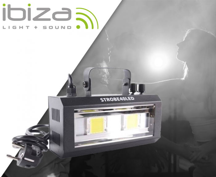 Ibiza Light – Stroboskop Ibiza STROBE-40-LED 9
