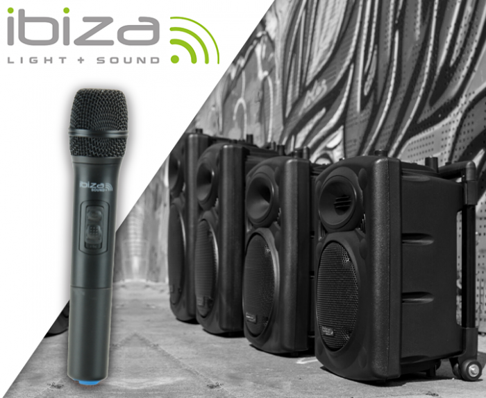 Ibiza Sound – Mikrofon doręczny Ibiza PORTUHF-HAND2 10