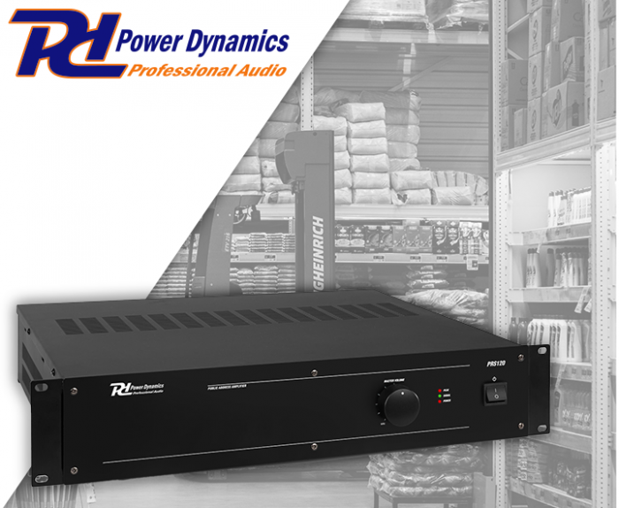 Power Dynamics – Wzmacniacz 100V 120W PD PRS120 13