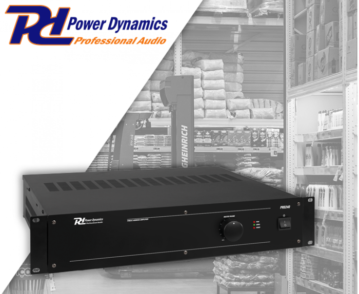 Power Dynamics – Wzmacniacz 100V 240W PD PRS240 14