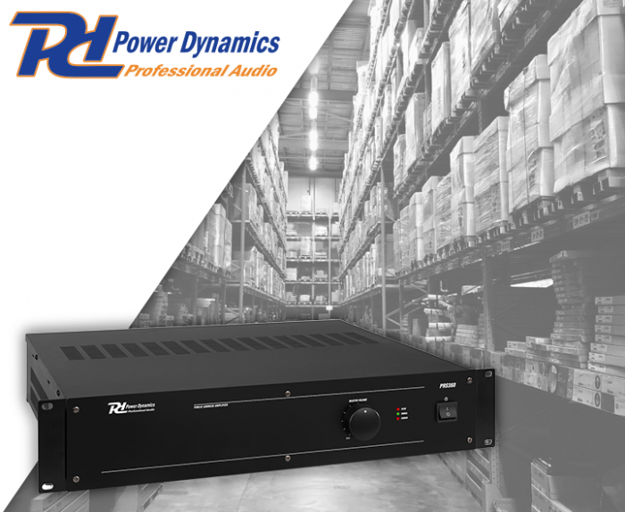 Power Dynamics – Wzmacniacz 100V 360W PD PRS360 14