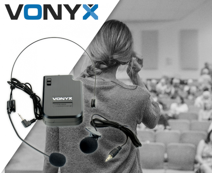 VONYX – Zestaw mikrofonowy 864.5MHZ Vonyx BP12 12