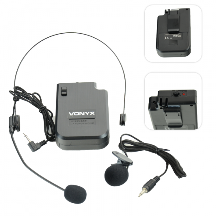 VONYX – Zestaw mikrofonowy 864.5MHZ Vonyx BP12 8