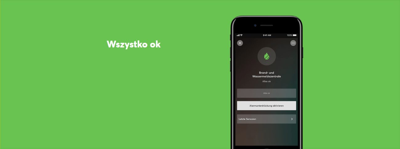 LOXONE Czujnik dymu Air - urządzenie do pomiaru zadymienia