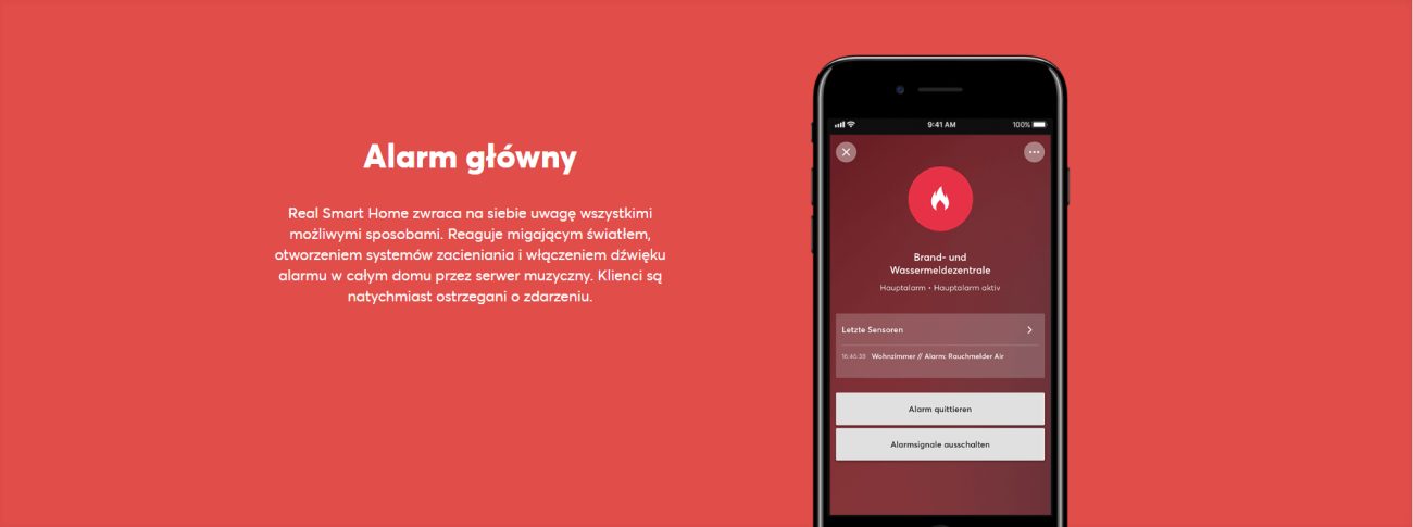 LOXONE Czujnik dymu Air - urządzenie do pomiaru zadymienia