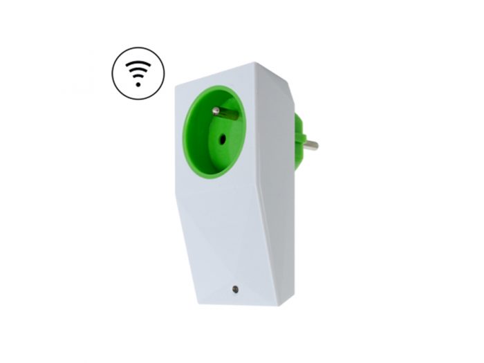 LOXONE Smart Socket Air Typ E – przełączane gniazdo wtykowe z pomiarem temperatury i zużycia energii 8