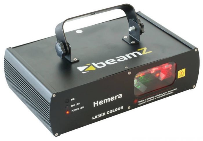 BeamZ – Efekt świetlny Hemera Muliticolor Laser RGY DMX 9