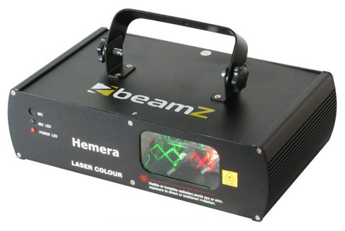 BeamZ – Efekt świetlny Hemera Muliticolor Laser RGY DMX 10