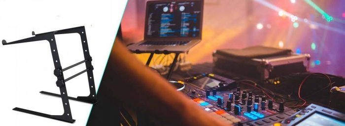 Ibiza Sound – Statyw pod laptop lub mikser SLAP100 9