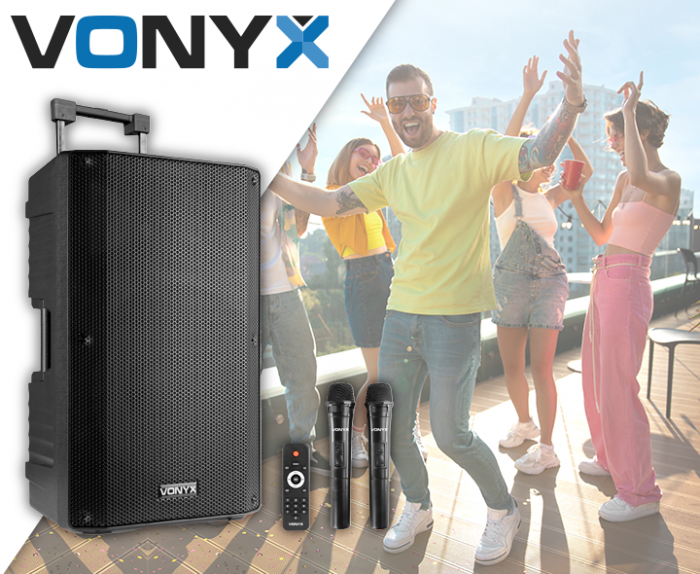 VONYX – Kolumna mobilna PORT  VSA700 15″ Vonyx 10
