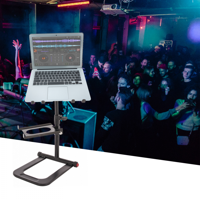 Ibiza Sound – Podwójny statyw pod laptopa Ibiza SLAP200 13