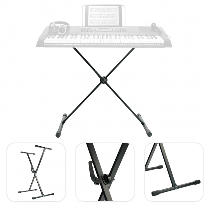 Ibiza Sound – Statyw pod keyboard Stand Ibiza SK001 8
