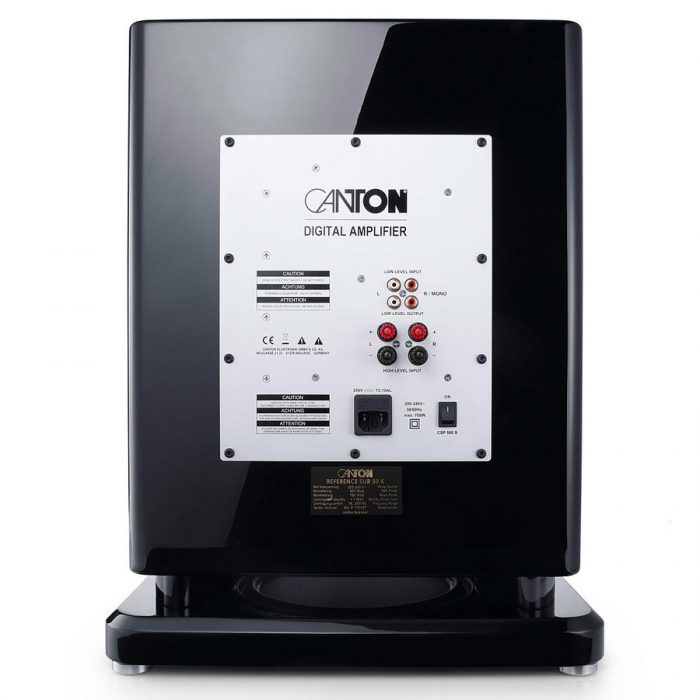 CANTON - REFERENCE SUB 50K BLACK PIANO - obrazek 5