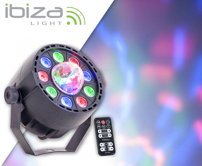 Ibiza Light – Reflektor Ibiza PAR-ASTRO LED PAR RGB 14