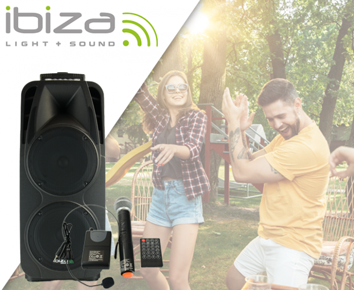 Ibiza Sound – Kolumna mobilna Ibiza PORT225VHF-BT 9
