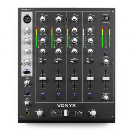 VONYX – STM-7010  Mixer 4 Ch DJ Mixer USB