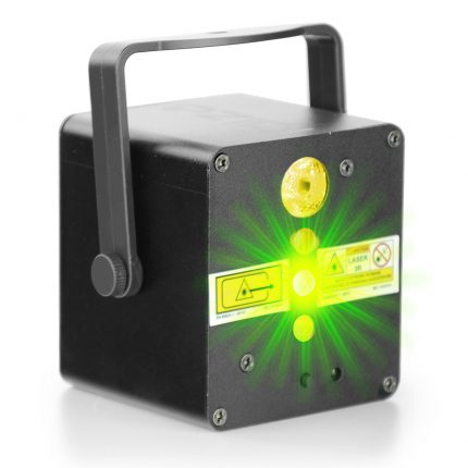 Ibiza Light – Bateryjny efekt świetlny LED z laserem RGB TINYLED-LASRGB 2