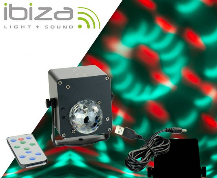 Ibiza Light – Bateryjny efekt świetlny TINYLED-RGB-ASTRO 10