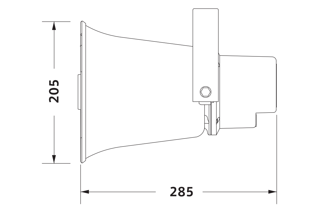 LAUDIO HORN 40 – Głośnik tubowy 4
