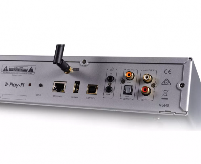 Audiolab 6000N – Odtwarzacz strumieniowy Srebrny 11