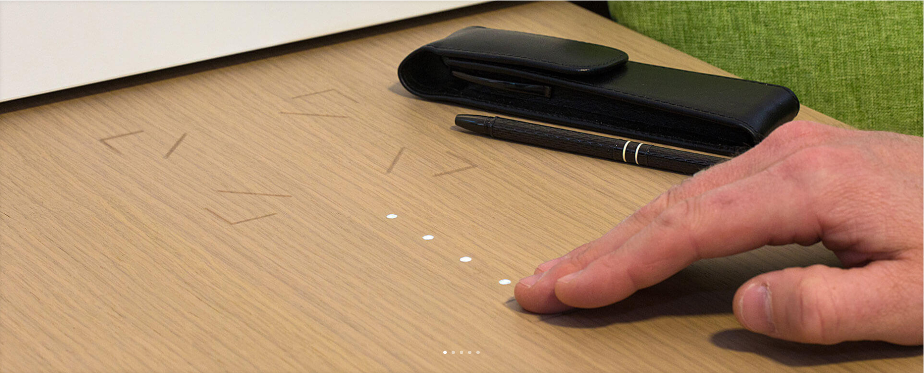 Loxone Touch Surface Tree - przycisk dotykowy montażu podpowierzchniowego