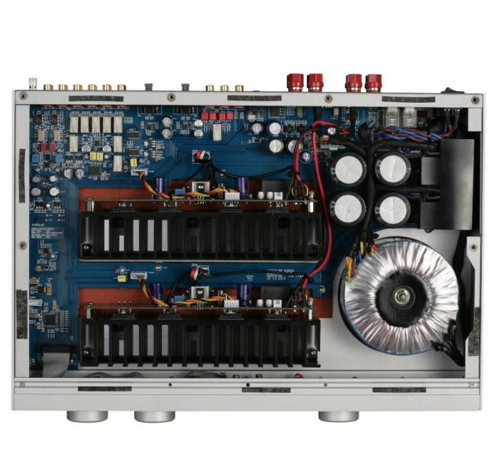 Audiolab 8300A – Wzmacniacz stereofoniczny Srebrny 11