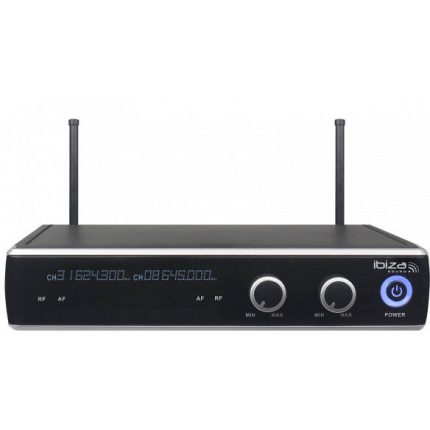 Ibiza Sound – DR20UHF-HB System mikrofonowy UHF z odbiornikiem, mikrofonem i nadajnikiem 3