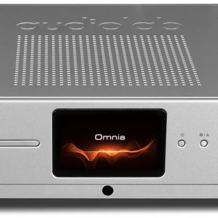 Audiolab Omnia – Wzmacniacz stereo All-In-One Srebrny