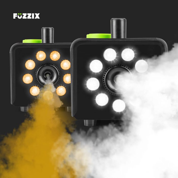 Fuzzix – Wytwornica dymu F509L z efektem LED RGB Fuzzix+ płyn gratis 13