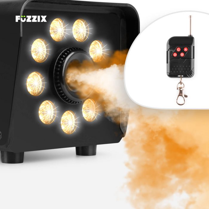 Fuzzix – Wytwornica dymu F509L z efektem LED RGB Fuzzix+ płyn gratis 14