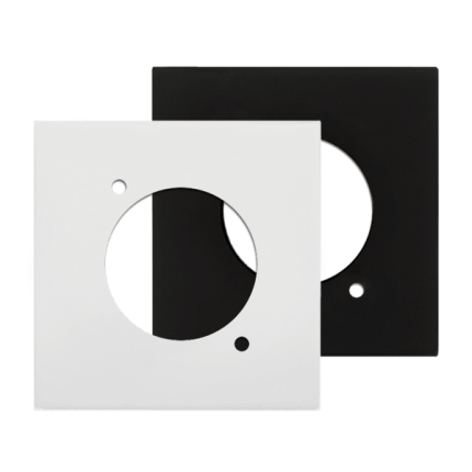 Procab CP45DSZ/W Connection plate D-size 45 x 45 mm White version