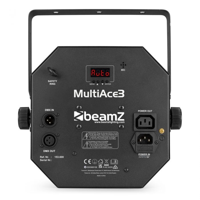 BeamZ – Efekt oświetleniowy LED MultiAce3 3 w 1 Beamz 11