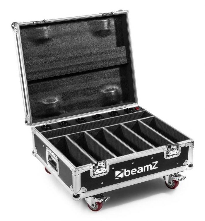 BeamZ – FCC12 Case na 6 Oświetlaczy LED Bar BBB612 z systemem ładowania 9