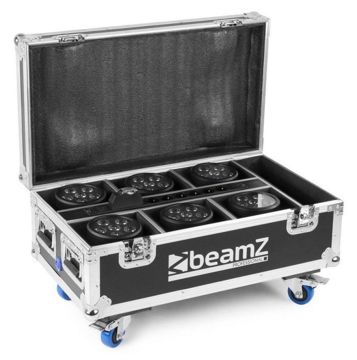 BeamZ – FCC66 Walizka na oświetlacze bateryjne BBP66 BeamZ 8