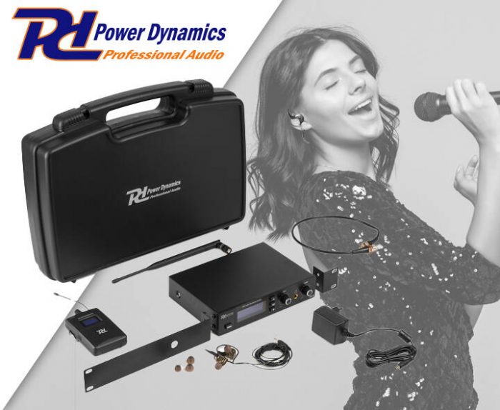 Power Dynamics – Douszny system monitorowy odsłuchowy UHF PD810 Power Dynamics 9