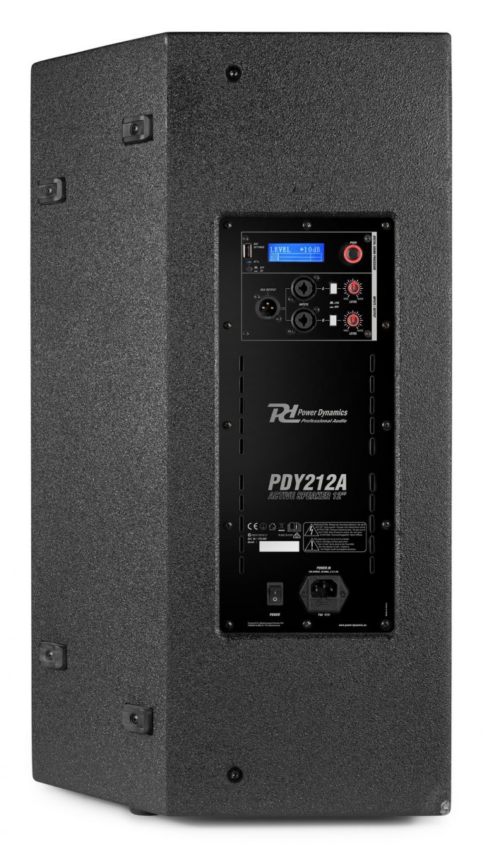 Power Dynamics – PDY212A Act.Speaker 12″700W DSP/BT 13