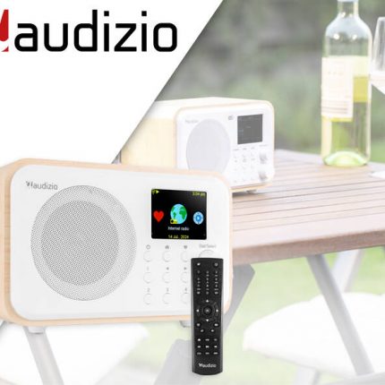 Audizio – Radio internetowe Vicenza WIFI DAB+ FM akumulator białe 3