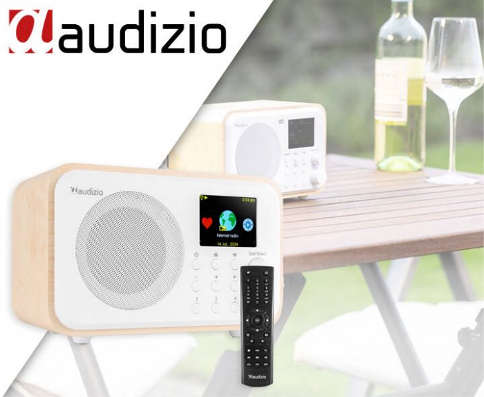 Audizio – Radio internetowe Vicenza WIFI DAB+ FM akumulator białe 9